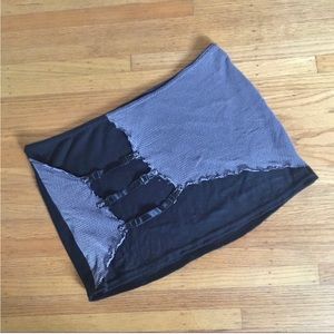 Lip Service mesh suspenders mini XL rare y2k